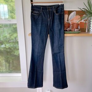 Joe’s Jeans The Visionnaire Skinny Bootcut Dark Blue Rinse Jeans Size 25